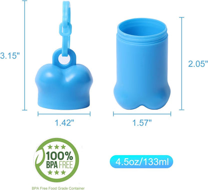 Portable Dog Treat Pouch for Pet Training, Mini Treat Holder Small Dog Treat Bag and Training Container -1 Piece(Dark Green)