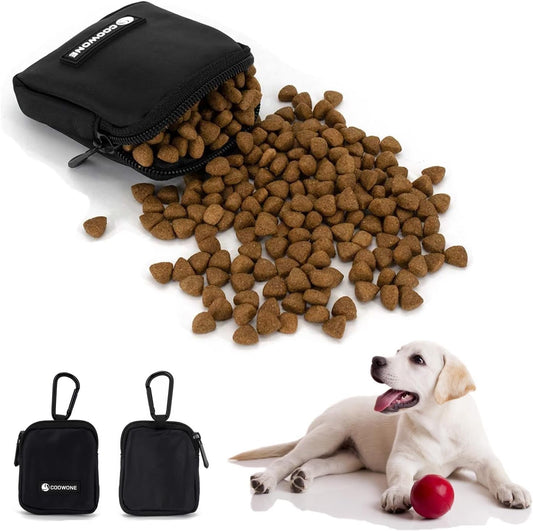 Dog Training Treat Pouch, Waterproof Dog Treat Bag, Dog Treat Pouch with Clip, Treat Pouches for Pet Training, Puppy Treat Tote